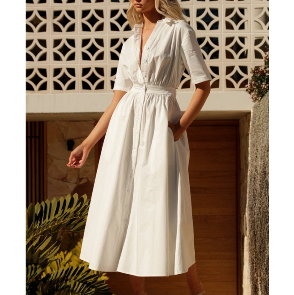 Runway Scout | Midi Shirtdress